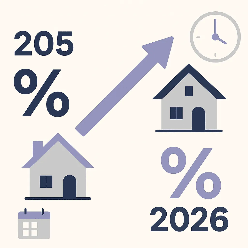 2025 vs. 2026: What Waiting One Year Could Cost You in Mortgage Interest and Home-Price Growth