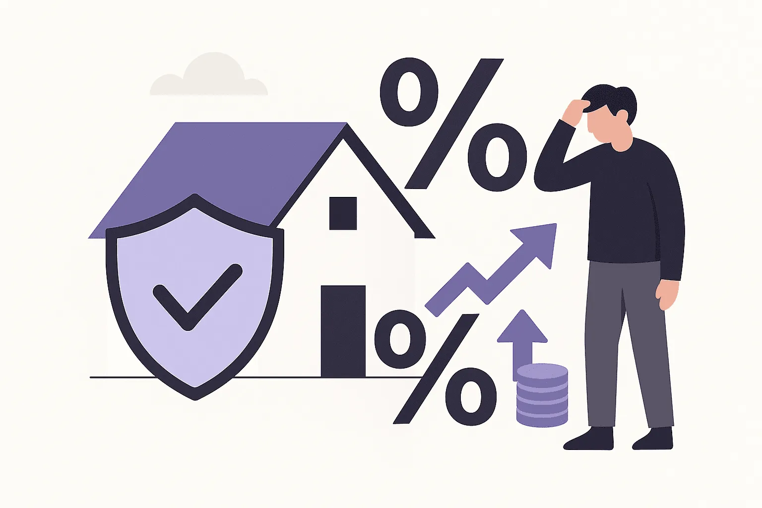 How are rising property insurance costs impacting mortgage affordability?